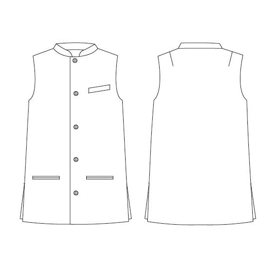 Classic Cut Waistcoat in Blue-Grey Lovat Check Tweed