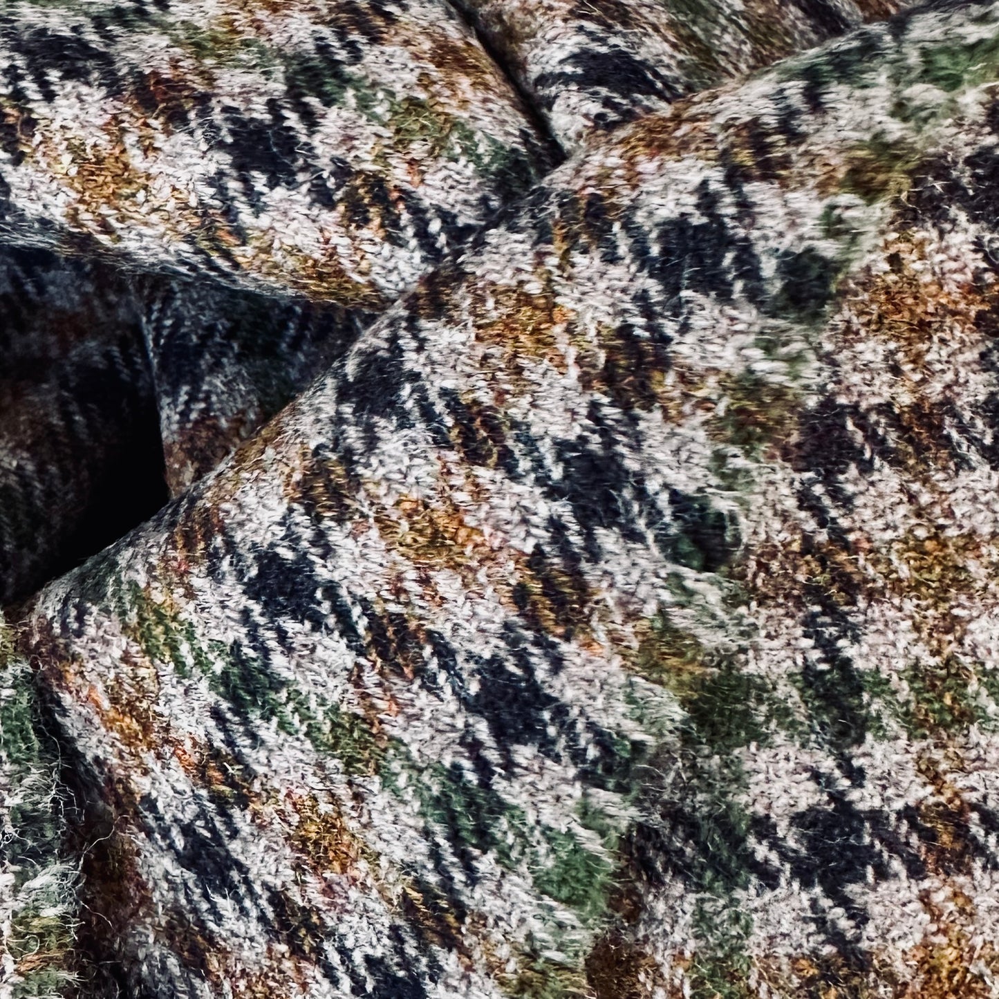 Classic Cut Waistcoat in Fox Brothers Brown and Green Gunclub Check Tweed