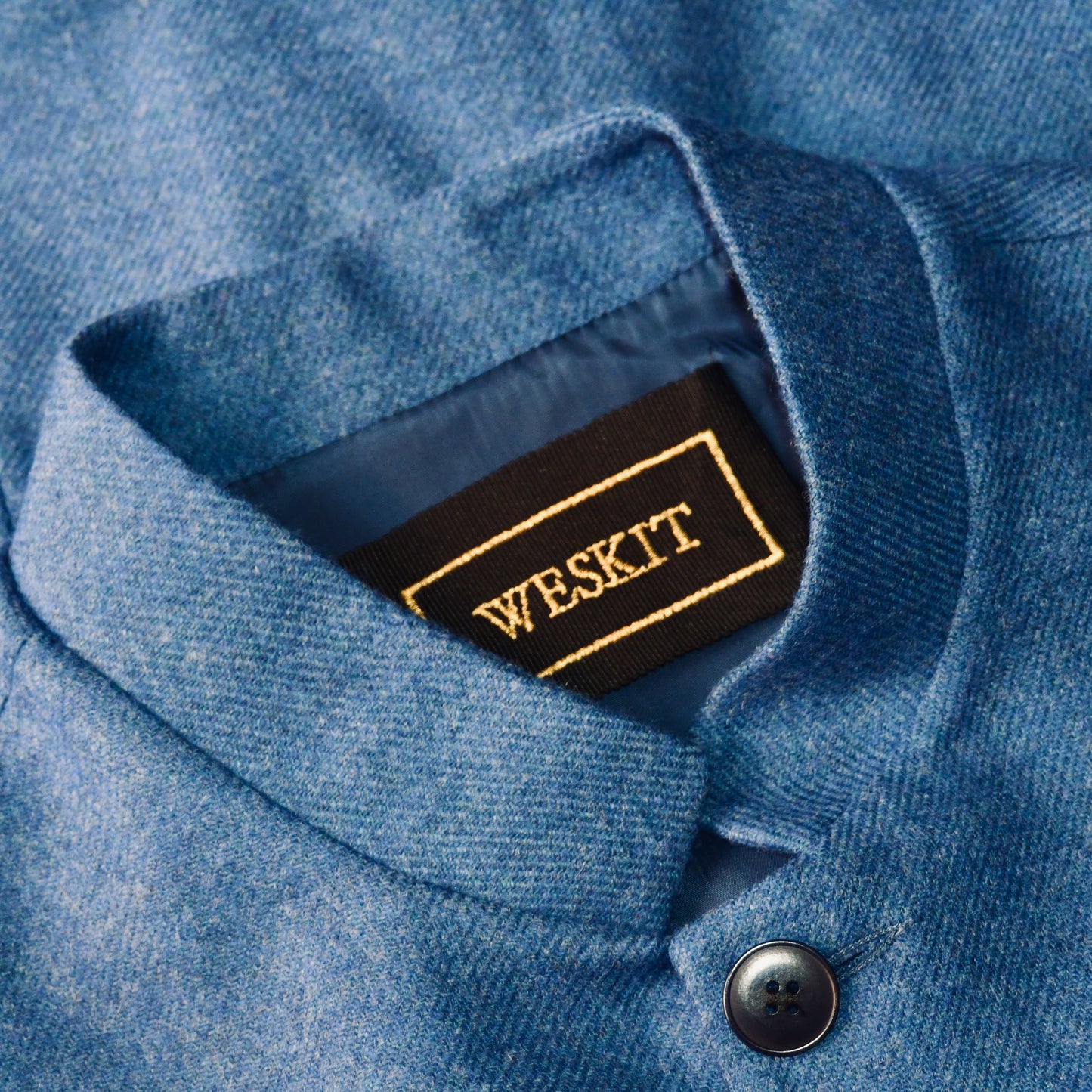 Classic Cut French Blue Merino Flannel