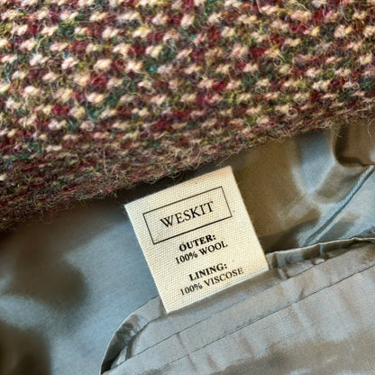 38" Classic Cut Waistcoat in Multicoloured Harris Tweed