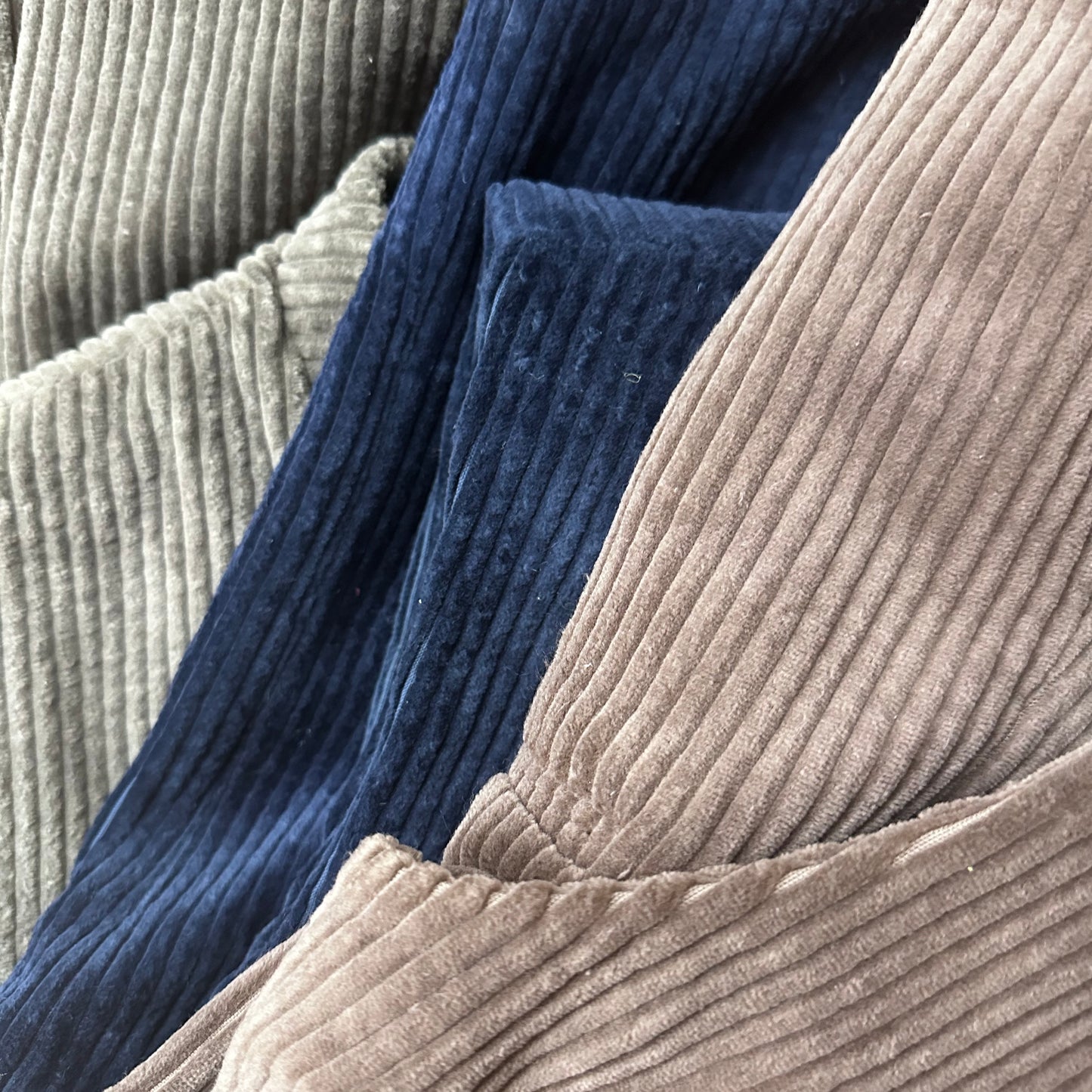 Tailored Cut Waistcoat in Khaki Corduroy