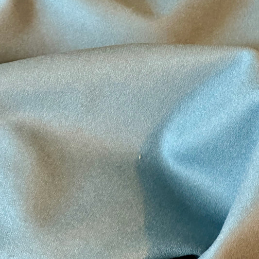 Tailored Cut Waistcoat in Minerva Blue Merino Wool Doeskin