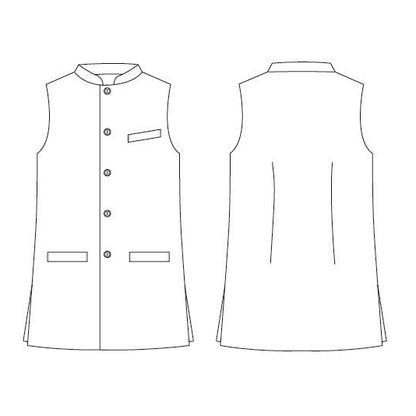 Tailored Cut Waistcoat in Small Blue Lovat Check